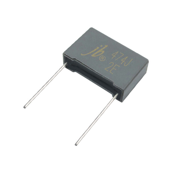 JFD Box Type Metallized Polyester Film Capacitors, robust and versatile for energy storage and EMI suppression.