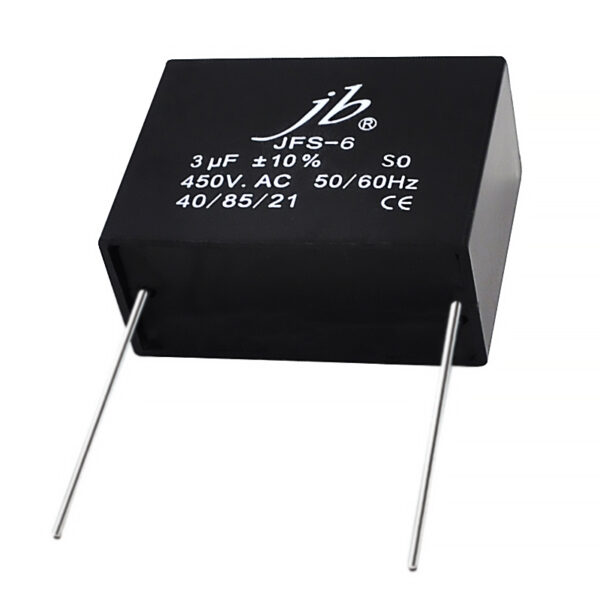 JFS - CBB61 Box Shape and Plastics Case Motor Capacitors