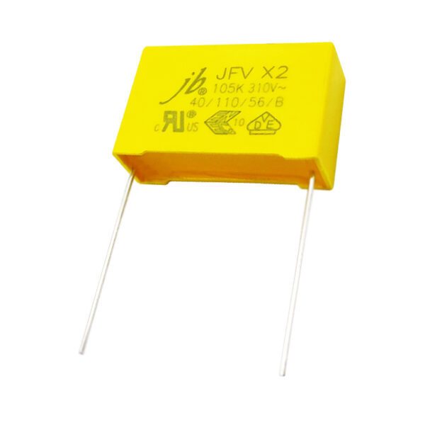 JFV - X2 Metallized Polypropylene Film Capacitors (275VAC, 305VAC, 310VAC)