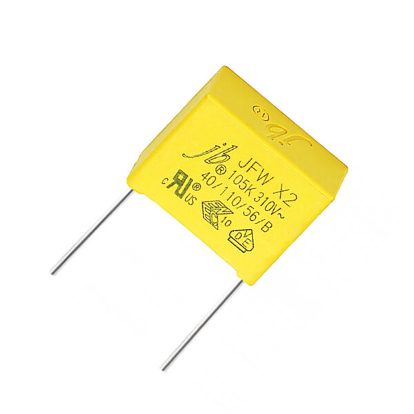 JFWT X2 Metallized Polypropylene Film Capacitors by jb Capacitors, rated for 85°C / 85% RH THB applications