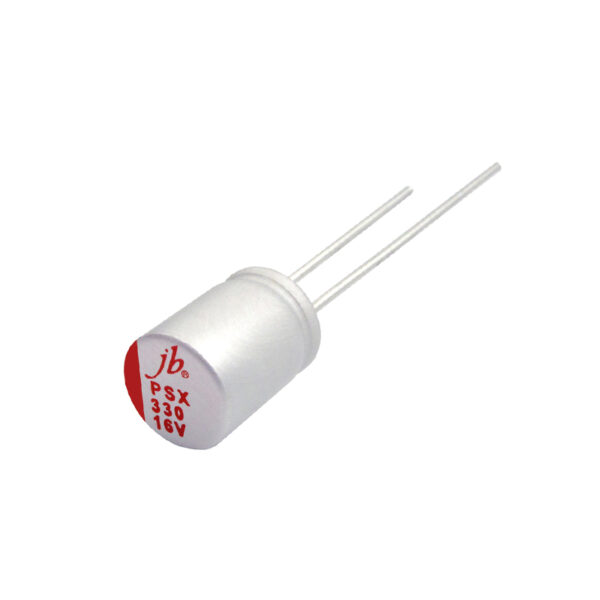 PSX 5000H at 105°C Low ESR Radial Polymer Aluminum Solid Electrolytic Capacitors – Superior Efficiency, High Reliability, and Long Life for Power Electronics