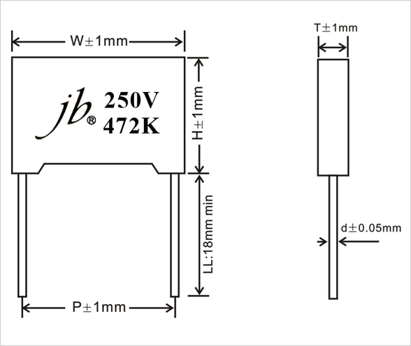 JFM - Box Type Metallized Polypropylene Film Capacitor