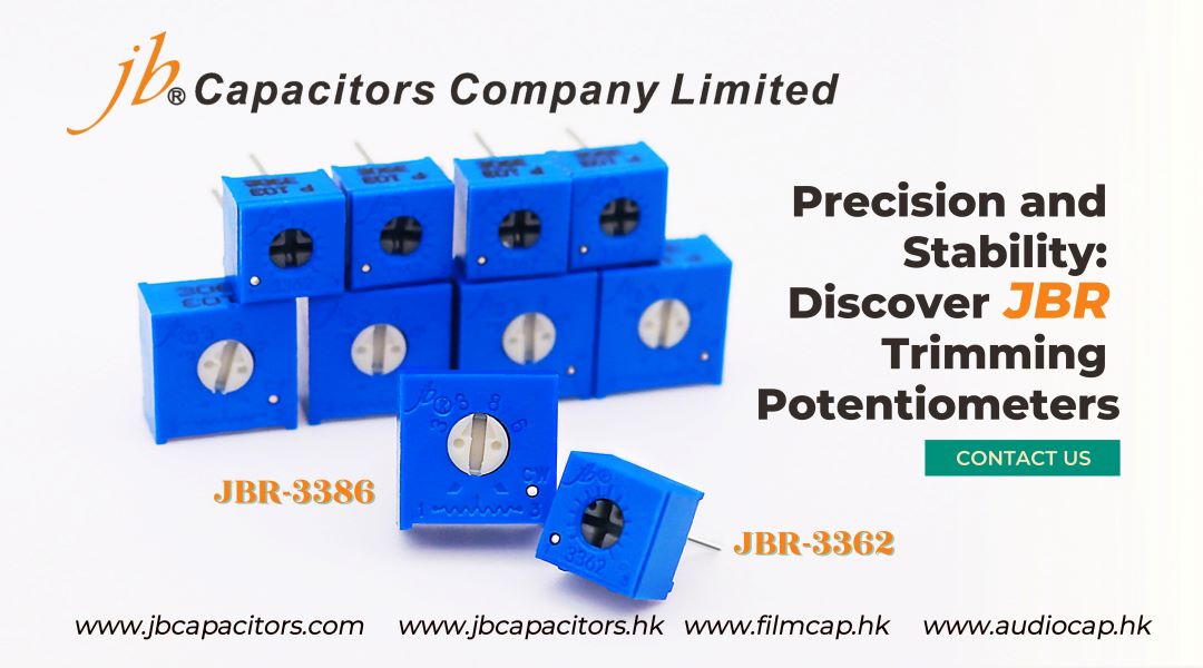 JBR Trimming Potentiometers for Precision and Stability in Electronic Circuit Adjustments – Ideal for High-Performance Applications